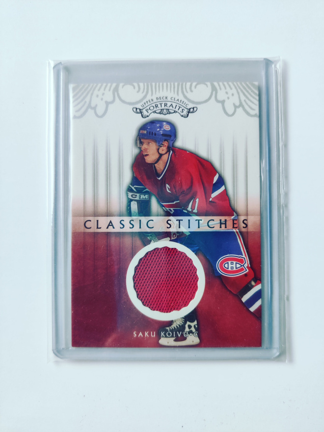 Saku Koivu 03-04 UD Classic Portraits Classic Stitches