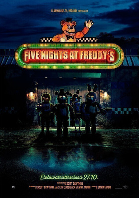 Elokuvajuliste: Five Nights at Freddy's