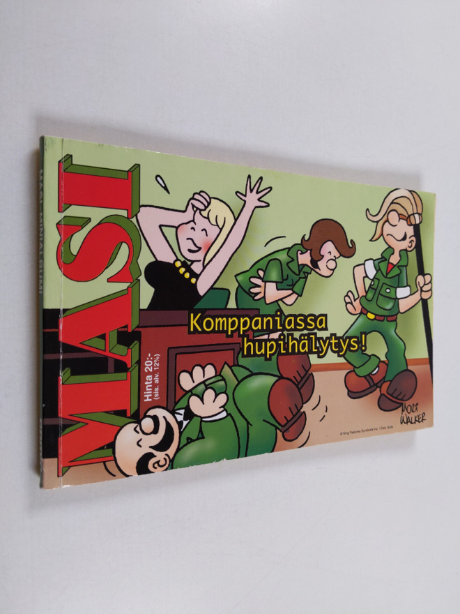 Mort Walker : Masi-minialbumi 3/97 : Komppaniassa hupihäl...