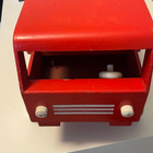 Puu kuorma-auto 1950 luvulta. Vankien tekemä. Pituus 72cm. - pikkukuva 3