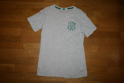 H&M Team Pizza harmaa t-paita 146-152
