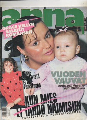 Anna n:o 1 1988 Grace Kelly. Vuoden vauvat. Mel Brooks.
