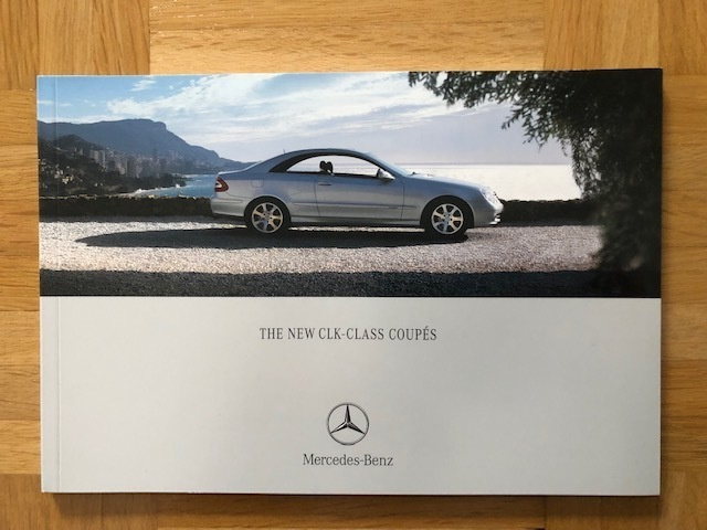 Esite Mercedes CLK W209 2002/2003 myös CLK 55 AMG C209