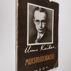 Uuno Kailas : muistojulkaisu - pikkukuva 1