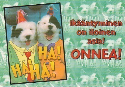 Postikortti, Eläinaihe, eläimet ,koira