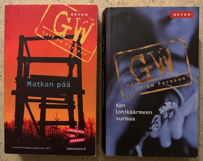 [Kirja] 2 x LEIF GW PERSSON