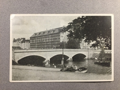 Paikkakuntakortti Helsinki Pitkäsilta 1956