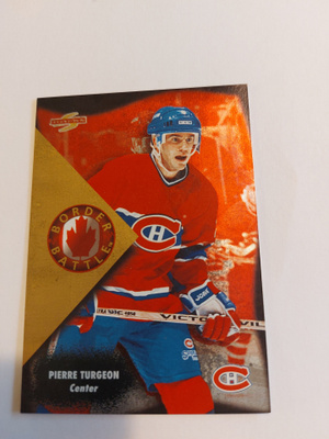 1995-96 Score Border Battle #1 Pierre Turgeon
