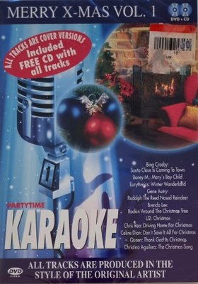 PARTYTIME KARAOKE: MERRY X-MAS VOL. 1 DVD