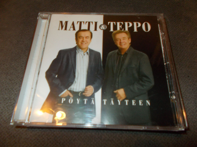 CD MATTI JA TEPPO ** PÖYTÄ TÄYTEEN **