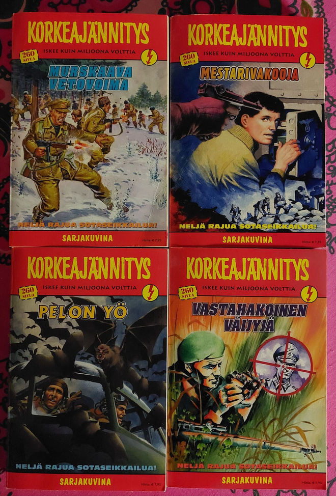 Korkeajännitys v.2017  7 kpl