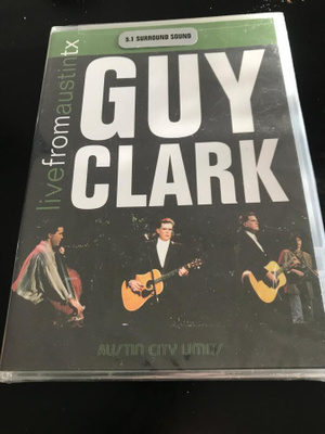 Guy Clark: Live from Austin, TX, DVD, 2007, kuin uusi