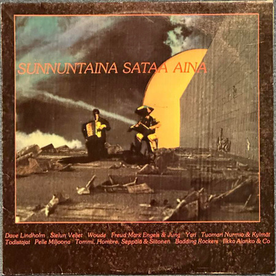 Sunnuntaina sataa aina