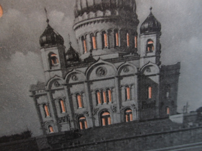 Moskova kuutamokortti n 1900 *