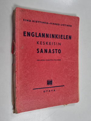 Eino Miettinen : Englanninkielen keskeisin sanasto