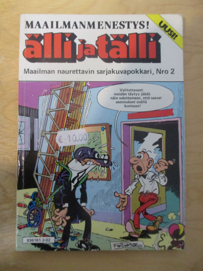 ÄLLI JA TÄLLI Sarjakuvataskukirja Nro 2 (1983)