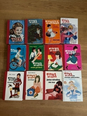 Anni Polva Tiina-kirjoja 3€/kpl