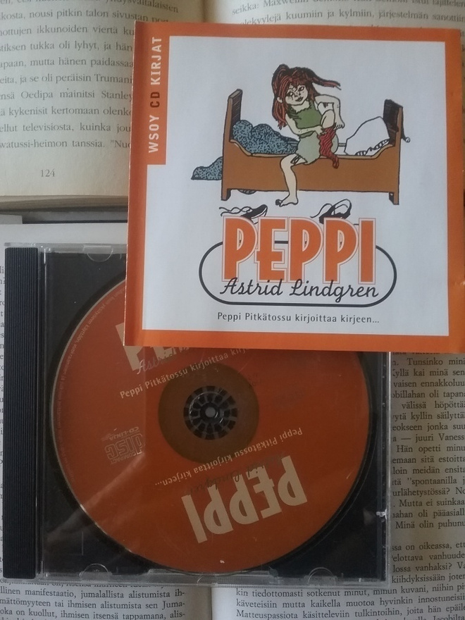 Astrid Lindgren - Peppi Pitkätossu kirjoittaa kirjeen (CD)