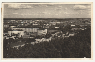 Tampere näkymä Pyynikiltä 1952