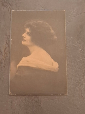 1924 kulkenut postikortti