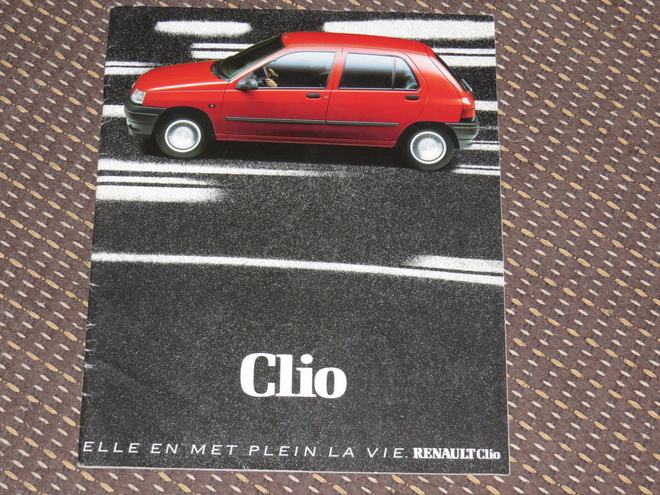 1990 Renault Clio PRESTIGE esite - ISO - 46 sivua