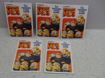 DESPICABLE  ME 3  KORTIT  5 kpl