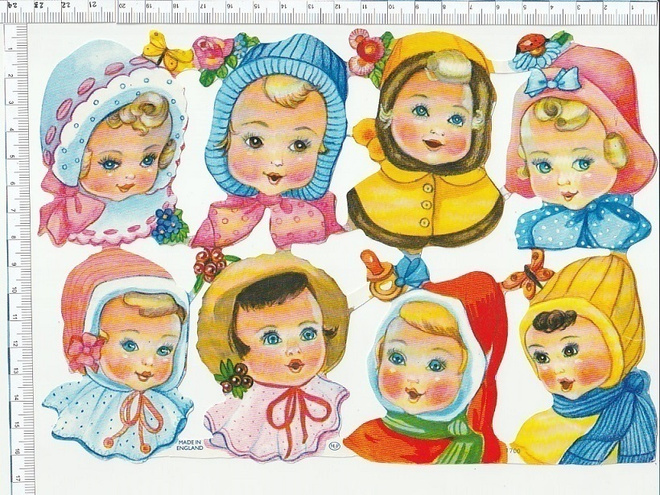 * MLP 1700, suloiset lapsenkasvot-arkki *