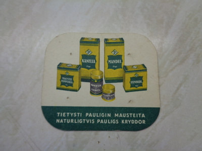 Kahvikortti PAULIG Tuotemainos - PAULIG MAUSTEET