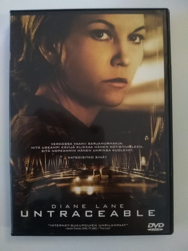 Untraceable, Diana Lane - DVD