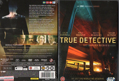 True Detective Kausi 2 (870) UUSI -FI- DVD (3) 2015 483min