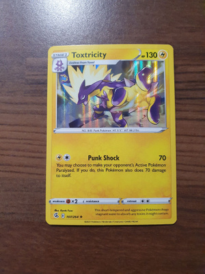 Pokemon Toxtricity 107/264 Holo Rare