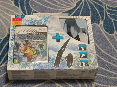 Shimano Extreme Fishing Nintendo Wii Uusi