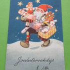 1948 Tontulla Joululahjoja Martta Wendelinin kuvittama kort. - pikkukuva 1
