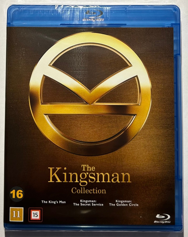 The Kingsman Collection - 3 Blu-ray, uusi