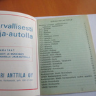 1973 Artturi Anttila Kankaanpää linjaliikenne aikataulu 16s. - pikkukuva 2