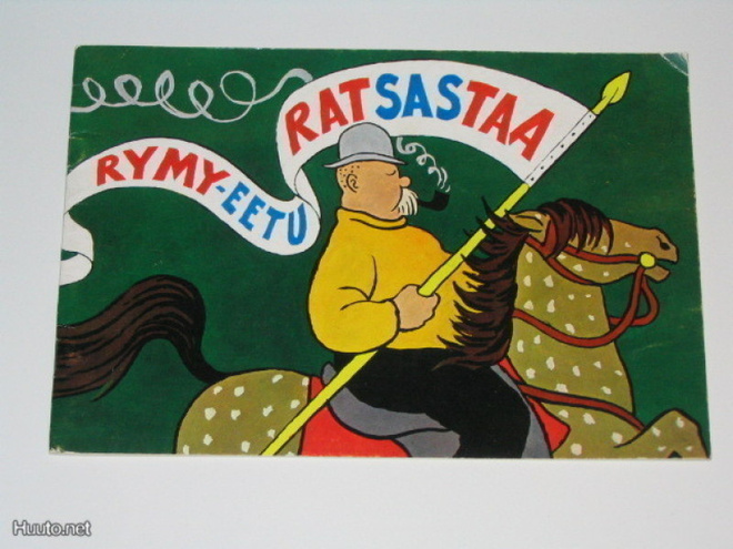 Tanttu - Karilas: Rymy-Eetu ratsastaa (1.p. 1968) hyvä
