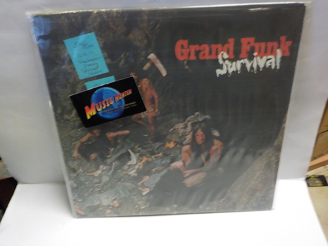 GRAND FUNK RAILROAD - SURVIVAL - EX+/EX+ LP