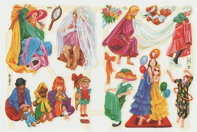 * MLP 1972, lasten roolileikkejä-arkki *