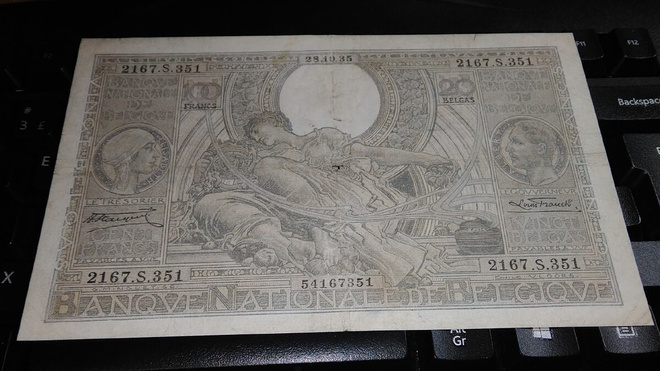 Belgium Belgia 100 Francs 1935 VF-