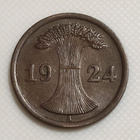 Saksa 2 Pfennig 1924A - pikkukuva 2