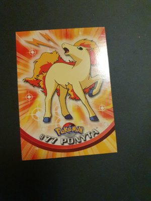 Ponyta #77 Pokemon Topps TV Animation Edition card