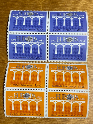 EUROPA 1984 PARI NELIÖT**