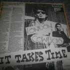 London Cowboys: It Takes Time 7" - pikkukuva 1