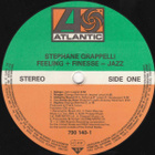 STEPHANE GRAPPELLI :: FEELING+FINESSE = JAZZ :: VINYYLI LP - pikkukuva 2