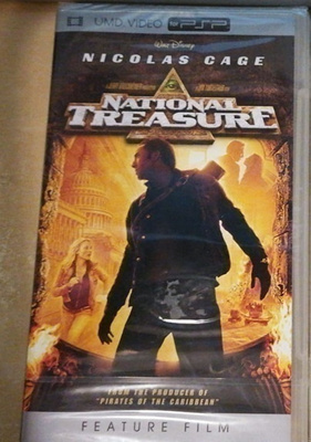 PSP UMD elokuva National Treasure