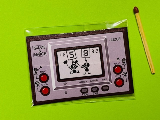 Nintendo Game & Watch Judge Purple Jääkaappimagneetti
