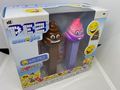 PEZ Emojis Poop Boxi