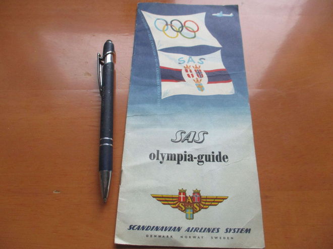 1952 Hki olympialaiset SAS olympia - opas