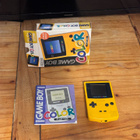 Nintendo Game Boy Color keltainen, laatikko + ohje, toimiva - pikkukuva 1