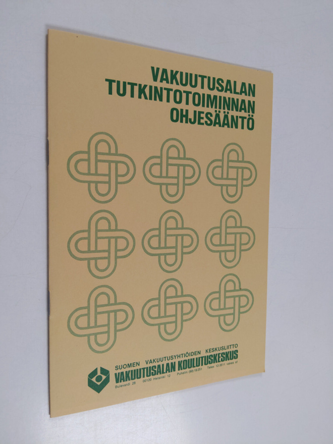Vakuutusalan tutkintotoiminnan ohjesääntö